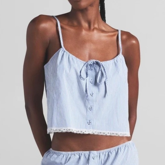 SKIMS Other - SKIMS Intimates Cotton Poplin Sleepwear Camisole Tank Top, XL